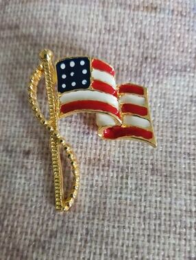 Vintage Flag Pin